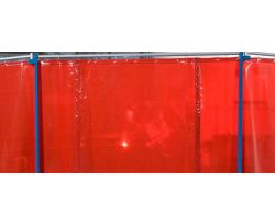 Trans Tac 3-teilige Stellwand mit Schweißervorhang orange rotorange T40_94718_RIMAG.jpg